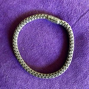 Rope Silver Bracelet